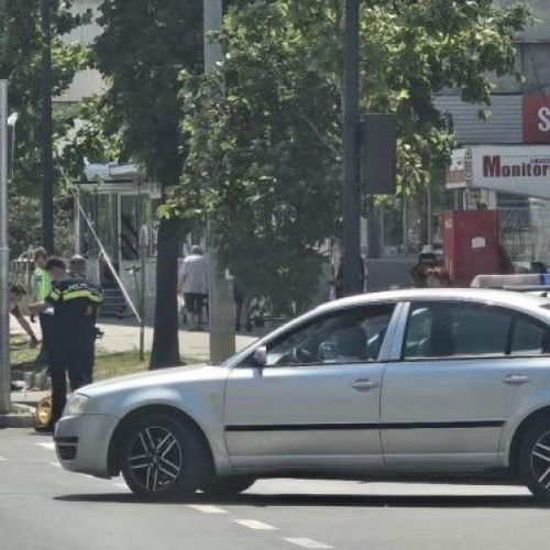 Accident rutier pe bulevardul Unirii din Focșani