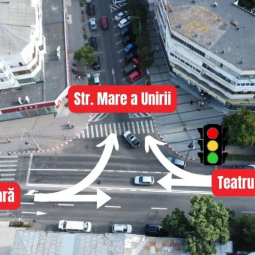 Modificări ale regulilor de circulație pentru accesul pe strada Mare a Unirii