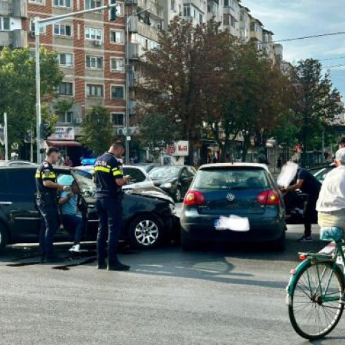 Accident rutier în Focșani, cu o persoană rănită