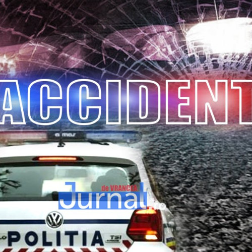 Doi șoferi din Vrancea implicați într-un accident rutier