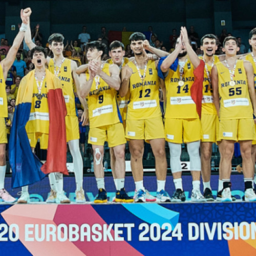 România a câștigat finala Campionatului European de baschet masculin U20, Divizia B