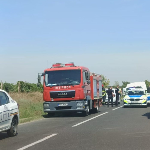 Accident rutier pe DN2 E85, în apropierea comunei Urechesti