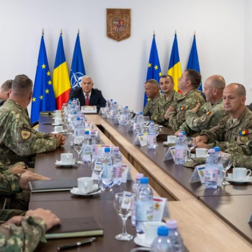 Vizita ministrului apărării naționale la Brigada 8 Rachete Operativ Tactice din Focșani