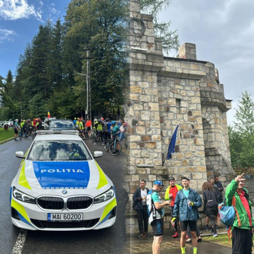 Polițiștii vranceni participă la evenimentul &quot;Mausolee pe bicicletă&quot;