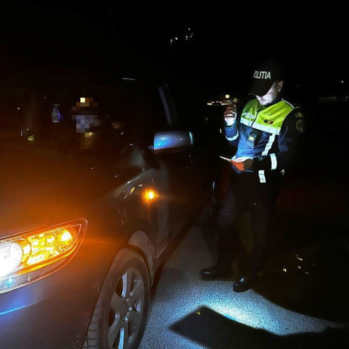 Pe drumurile Vrancei: un puști de 15 ani prins de poliție la volan iar un bărbat a plecat cu mașina deși era beat zdravăn!