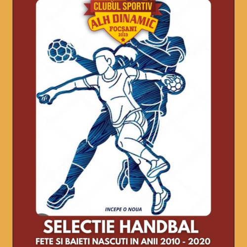 Clubul Sportiv ALH Dinamic Focșani caută tineri talente pentru handbal