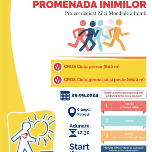 Rotary Club VARANA Focșani continuă programul &quot;Promenada Inimilor&quot; în 2024