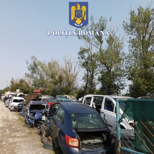 Acțiune națională a poliției pentru combaterea ilegalităților în domeniul dezmembrării auto