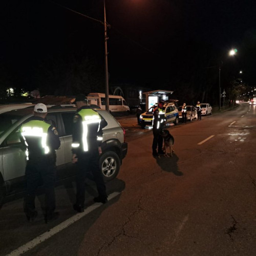Acțiune preventivă a poliției în Focșani
