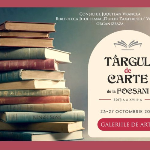 Târgul de Carte de la Biblioteca Județeană &quot;Duiliu Zamfirescu&quot; Vrancea
