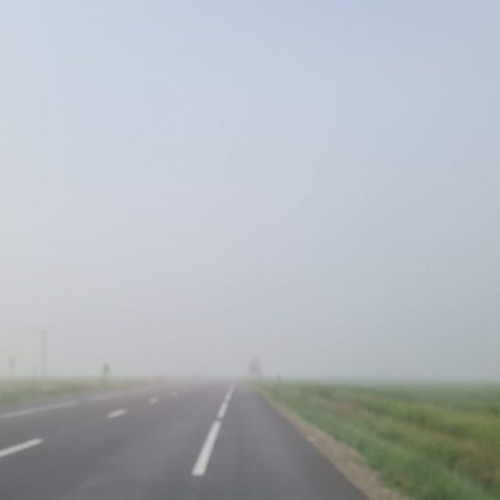 Avertizare meteorologică: cod galben de ceță în Vrancea și alte județe