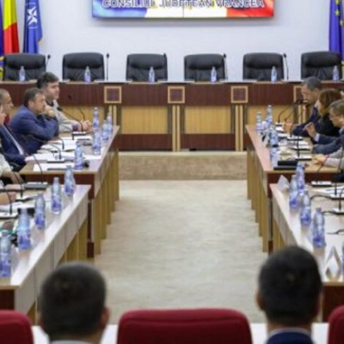 Întâlnire la Consiliul Județean Vrancea pentru proiectul de învățământ dual
