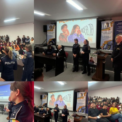 Activitate de conștientizare pentru tineri la Liceul Teoretic &quot;Ioan Slavici&quot; Panciu