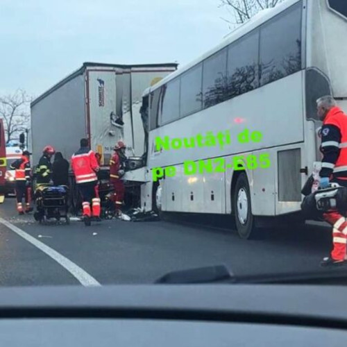 Accident grav în Cosereni, județul Ialomița