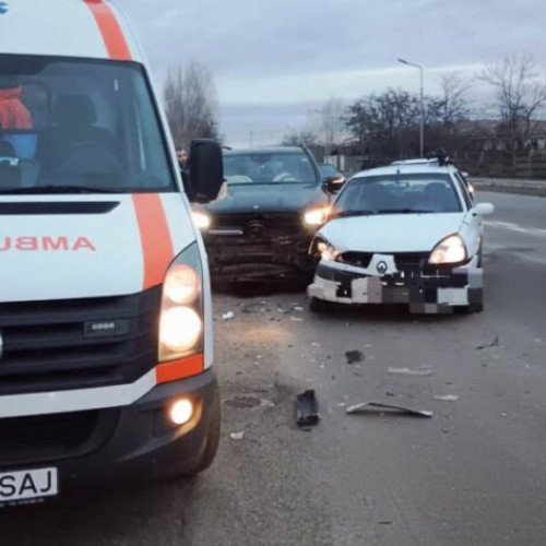 Accident rutier în Focșani, o femeie a fost rănită