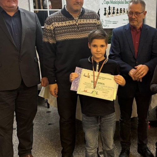 Performanțe remarcabile ale șahiștilor vrânceni la &quot;Cupa Municipiului Bacău&quot;