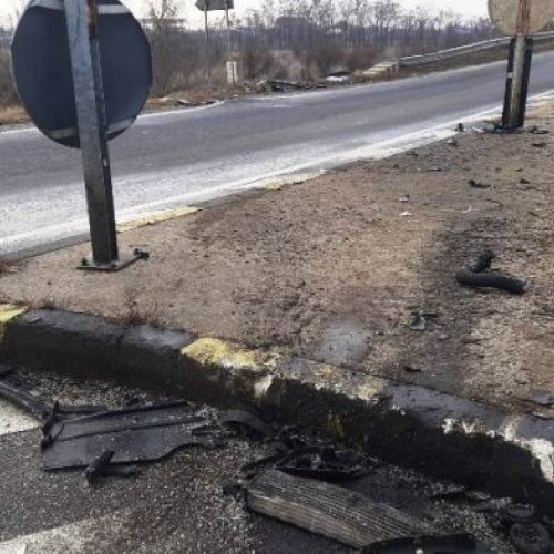Sensul giratoriu de pe DN 24 din Tecuci, un pericol pentru șoferii neatenți