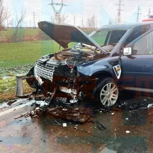 Circulația blocată pe DN 2B în urma unui accident rutier în Braila