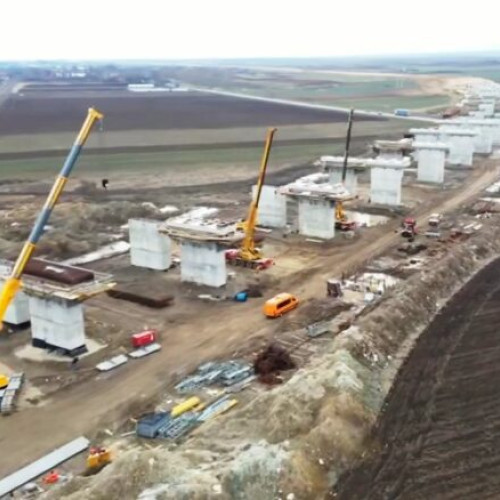 Progres în lucrările la Autostrada Focșani-Bacău (A7)