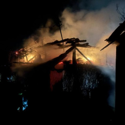 Incendiu în comuna Negrilești, fără victime
