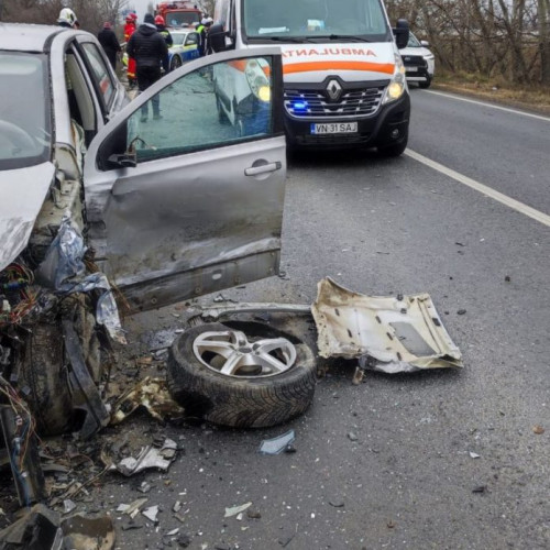 Accident pe DN24 între Tisita și Tecuci