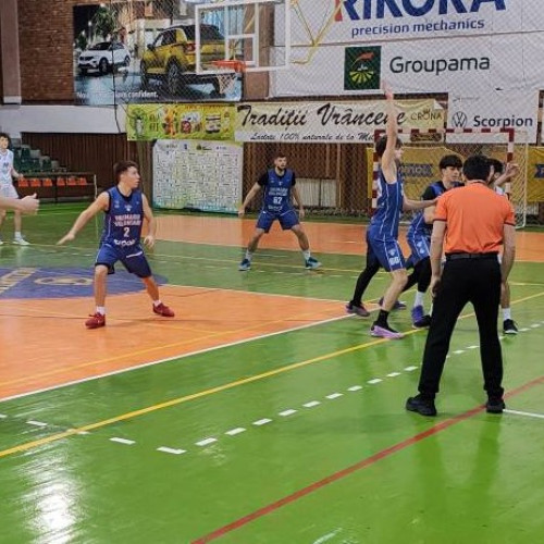 CSM Focșani 2007 obține o victorie importantă în Liga 1 de baschet masculin