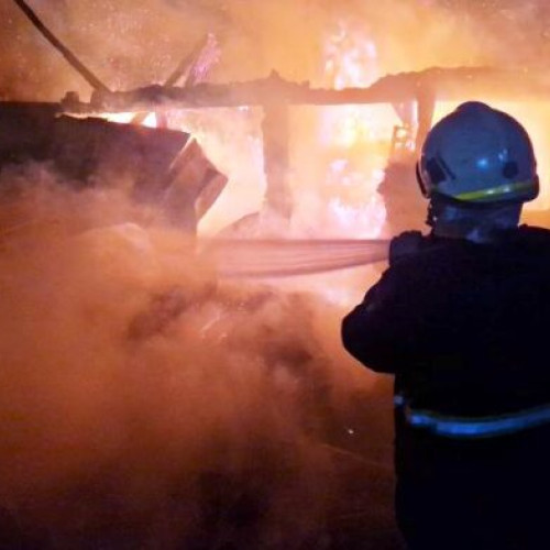 Incendii devastatoare în județul Vrancea