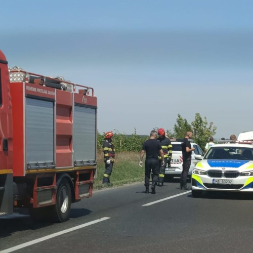 Accident rutier pe DN 2-E85 în Marasesti