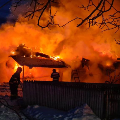 Incendiu devastator în comuna Garoafa, fără victime raportate
