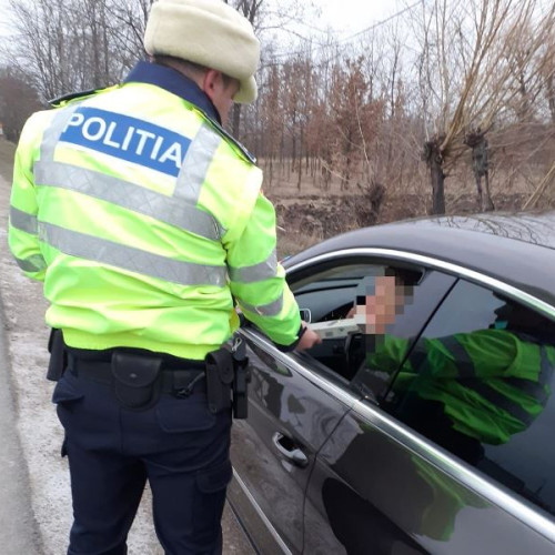 Infracțiunile rutiere în Vrancea au crescut în 2024