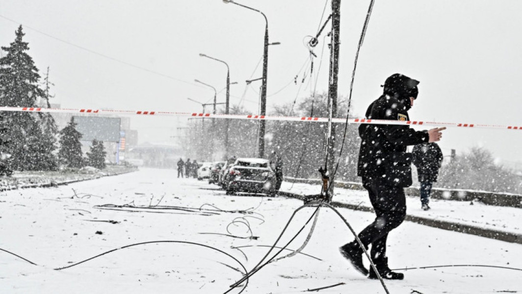 Iarna grea în Ucraina: peste 1000 de localități fără curent