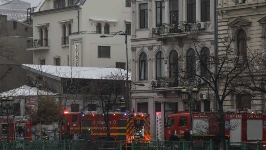Reacția turiștilor din hotelul care a luat foc în Centrul Istoric