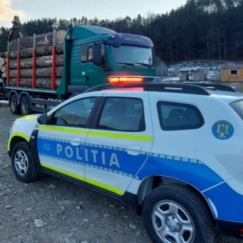 Polițiștii vrânceni se implică activ în protejarea pădurilor