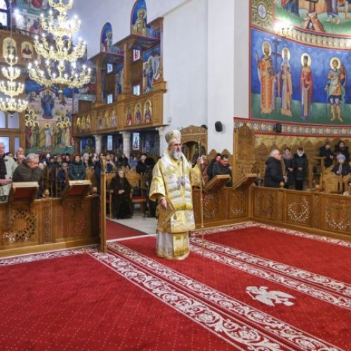 Arhiepiscopul Ciprian a vizitat Catedrala Unirii din Focșani