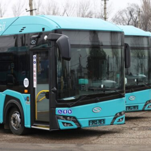 42 de autobuze electrice au sosit în Galați
