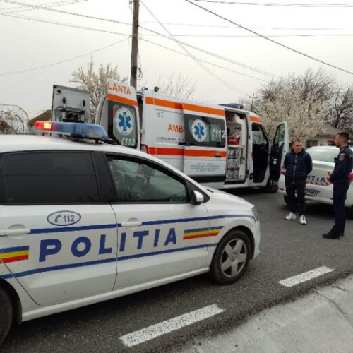 Accident rutier ușor în Vrancea