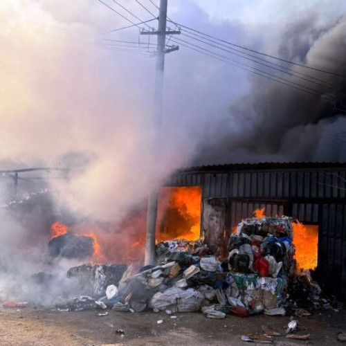 Incendii în comuna Bolotești: Pompierii intervin pentru stingerea focarelor
