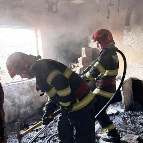 Bătrân de 88 de ani, carbonizat într-un incendiu la Munteni