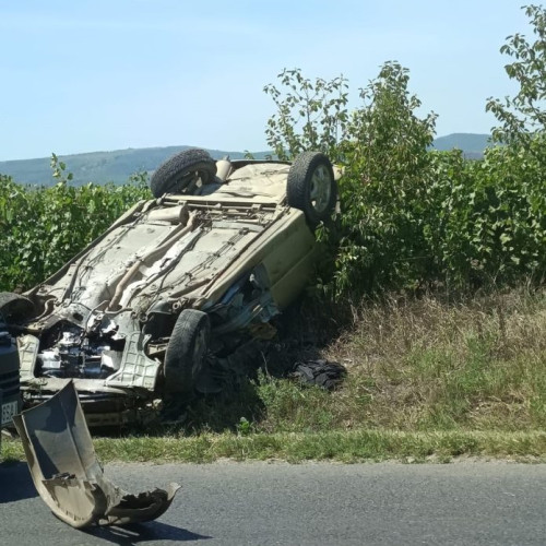 Accident rutier pe DN2-E85 în apropiere de Pufești