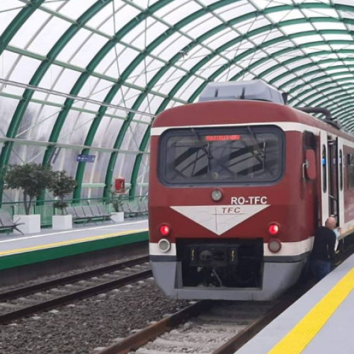 Modificări ale circulației trenurilor CFR Călători pe ruta București Nord - Aeroport Henri Coandă