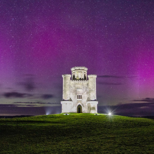 Aurora boreală strălucește din nou deasupra Marii Britanii