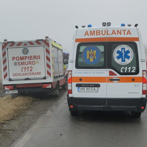 Accident pe DN 2D, în comuna Bolotesti