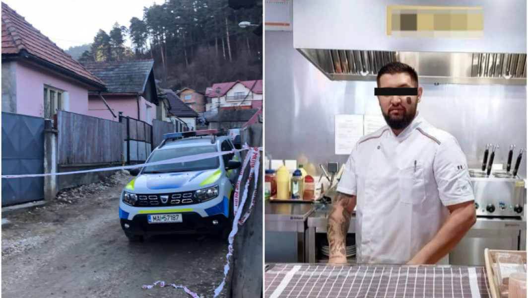 Arestat tânărul din Brașov pentru crimă asupra tatălui și mamei vitrege