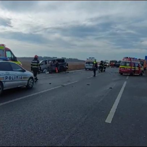 Accident grav în Buzău: Microbuz cu sportivi din Focșani implicat!