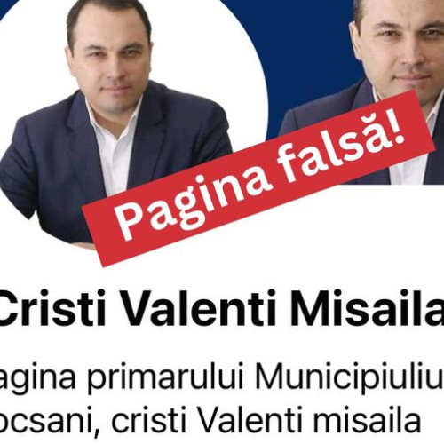 Apar pagini false pe Facebook cu numele Primarului din Focșani