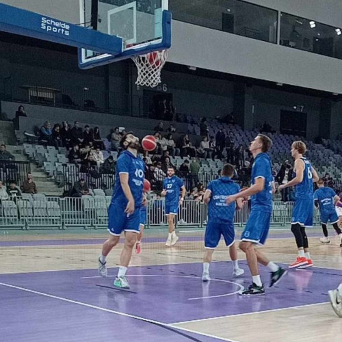 CSM Focșani 2007 a pierdut în prima rundă a fazei a doua a campionatului de baschet masculin