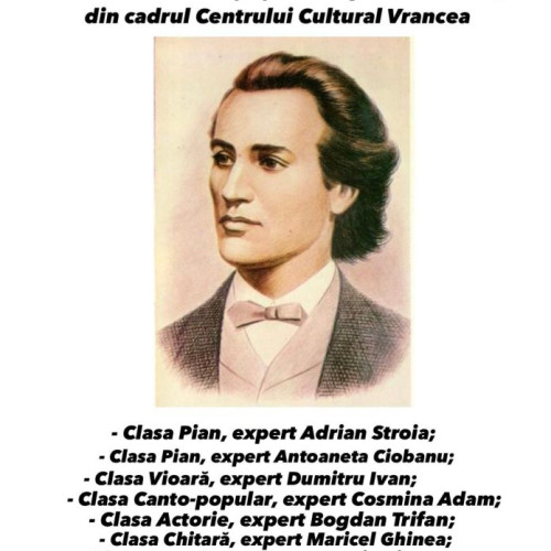 The Cultural Center of Vrancea Honors Eminescu on the National Culture Day