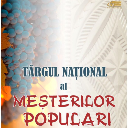 Centrul Cultural Vrancea organizează "Bachus" 2023 cu "Alaiurile toamnei","Târgul meșterilor populari" și "Cântece de Viță Veche