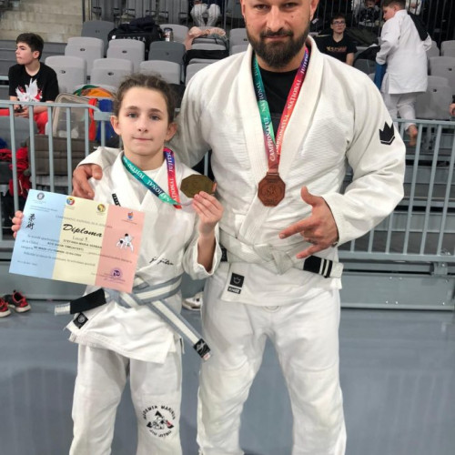 Jandarm roman castiga medalia la campionatul national de Jiu-Jitsu Brazilian