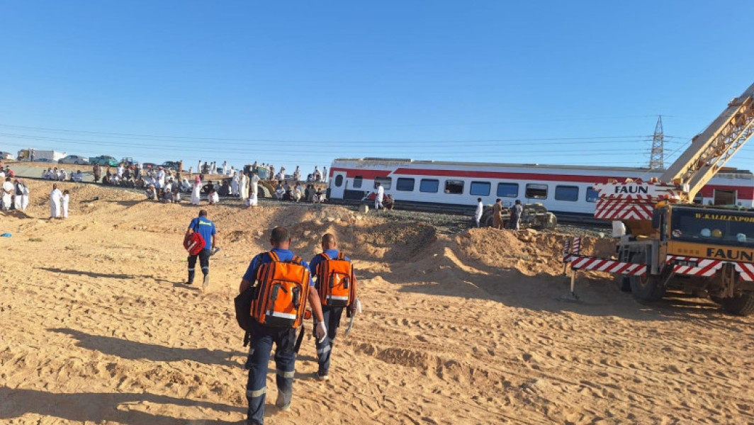 Tren deraiat în nord-vestul Egiptului: trei morți și 103 răniți